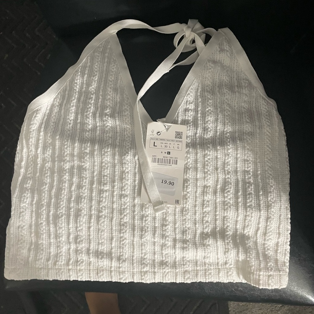 Zara halter top, size L